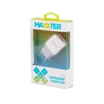 Мережевий зарядний пристрій Maxxter UC-24A White, 1хUSB, 2.1A/5V - Зображення 2