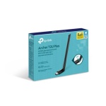 Мережевий адаптер USB TP-LINK Archer T2U Plus / AC600 Wireless  802.11ac Dual Band USB Adapter, mini-size, USB 2.0 - Зображення 3