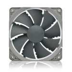 Вентилятор 120 мм, Noctua NF-P12 redux-900, Black, 120x120x25 мм, 900 RPM, 29,7 dB, SSO2 Bearing, 3-pin, 12 V / 0,05 A, Low-Noise Adapter (L.N.A.), компенсатори вібрації - Зображення 4