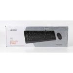 Комплект A4Tech Fstyler Sleek Multimedia Comfort F1010, Black/Grey, клавіатура+миша, USB - Зображення 5