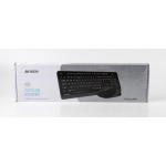 Комплект бездротовий A4tech Fstyler FG1010, Black+Grey, клавіатура+миша - Зображення 4