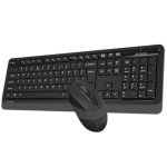 Комплект бездротовий A4tech Fstyler FG1010, Black+Grey, клавіатура+миша - Зображення 5