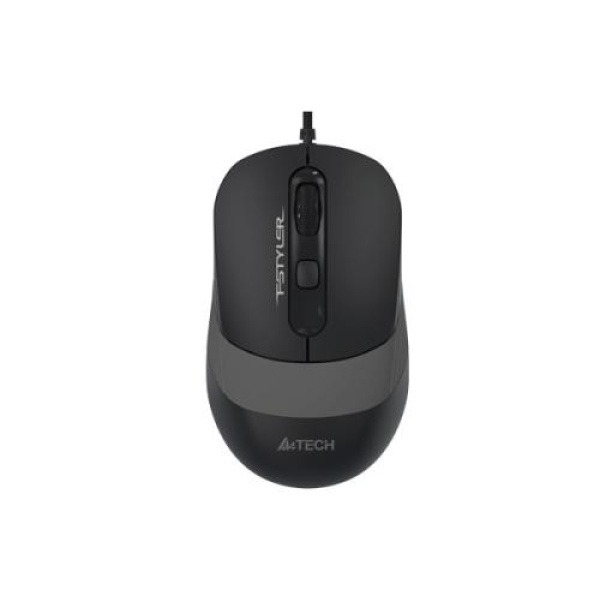 Миша A4Tech Fstyler FM10 1600dpi Black+Grey, USB