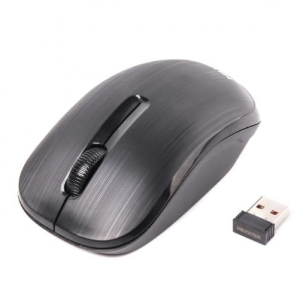 Миша Maxxter Mr-333 бездротова, USB, Black