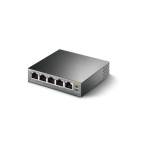 Комутатор TP-LINK TL-SF1005P, 5x10/100Mb/s, 4xPoE 56W, пластиковий корпус, некерований - Зображення 3