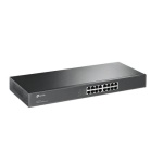 Комутатор TP-LINK TL-SF1016, Black, 16-портовий, 10/100 Мбіт/с, некерований, стійковий - Зображення 2