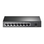 Комутатор TP-LINK TL-SG1008P, 8x100/1000 Mb/s, PoE 65.2W, металевий корпус, некерований - Зображення 4