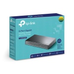 Комутатор TP-LINK TL-SG1008P, 8x100/1000 Mb/s, PoE 65.2W, металевий корпус, некерований - Зображення 5