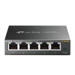 Комутатор TP-LINK TL-SG105E, 5x100/1000 Mb/s, металевий корпус, керований
