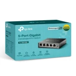 Комутатор TP-LINK TL-SG105E, 5x100/1000 Mb/s, металевий корпус, керований - Зображення 3