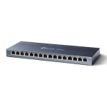 Комутатор TP-LINK TL-SG116, 16x100/1000 Mb/s, металевий корпус, некерований - Зображення 2