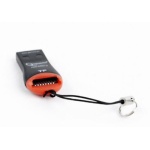 Кардридер USB Gembird FD2-MSD-3, Black, USB 2.0 - microSD - Зображення 3