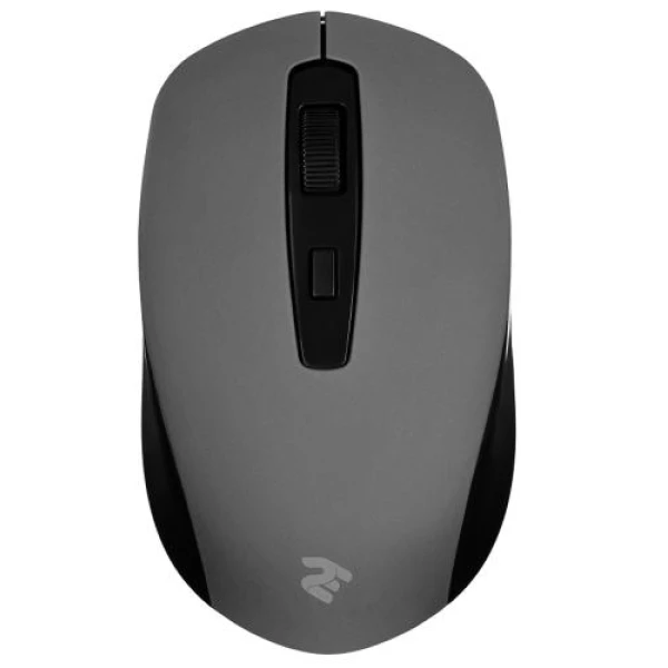 Миша бездротова 2E MF211, Grey, USB, оптична, 800/1200/1600 dpi, 4 кнопки, до 10 м, 2хААА (2E-MF211WC)