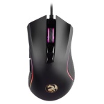 Миша 2E MG340 GAMING, Black, USB, оптична, 1200/2400/3200 dpi, RGB-підсвічування, 7 кнопок, сенсор Avago A5050, 1.8 м (2E-MG340UB)