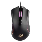 Миша 2E MG340 GAMING, Black, USB, оптична, 1200/2400/3200 dpi, RGB-підсвічування, 7 кнопок, сенсор Avago A5050, 1.8 м (2E-MG340UB)