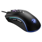 Миша 2E MG340 GAMING, Black, USB, оптична, 1200/2400/3200 dpi, RGB-підсвічування, 7 кнопок, сенсор Avago A5050, 1.8 м (2E-MG340UB) - Зображення 2