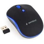 Миша Gembird MUSW-4B-03-B, Black/Blue, бездротова, USB, 800/1200/1600 dpi, 1xAА (MUSW-4B-03-B)