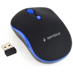 Миша Gembird MUSW-4B-03-B, Black/Blue, бездротова, USB, 800/1200/1600 dpi, 1xAА (MUSW-4B-03-B)