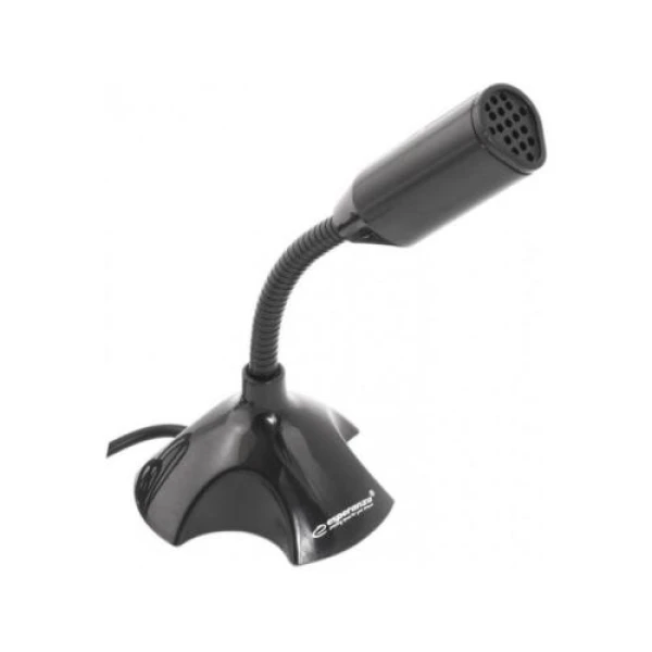 Мікрофон Esperanza "Scream", Black, USB, на підставці (EH179)