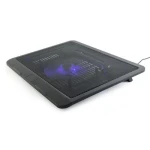 Підставка для ноутбука до 15.6" Gembird NBS-1F15-04, Black, 1x120 mm fan, розмір - 330 х 250 х 25 мм, 320 г