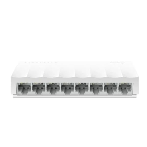Комутатор TP-LINK LS1008, 8x100 Mb/s, пластиковий корпус, некерований