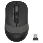 Миша A4Tech Fstyler FG10S 2000dpi Black+Grey, USB, Wireless, безшумна