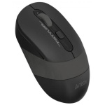 Миша A4Tech Fstyler FG10S 2000dpi Black+Grey, USB, Wireless, безшумна - Зображення 2