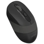 Миша A4Tech Fstyler FG10S 2000dpi Black+Grey, USB, Wireless, безшумна - Зображення 2