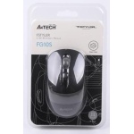 Миша A4Tech Fstyler FG10S 2000dpi Black+Grey, USB, Wireless, безшумна - Зображення 6