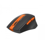 Миша A4Tech Fstyler FG30S, Gray/Orange, USB, бездротова, оптична, безшумна, 1000/1600/2000 dpi, 125 Hz, 6 кнопок, 1xAA - Зображення 3