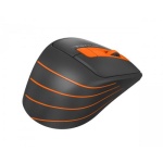 Миша A4Tech Fstyler FG30S, Gray/Orange, USB, бездротова, оптична, безшумна, 1000/1600/2000 dpi, 125 Hz, 6 кнопок, 1xAA - Зображення 7