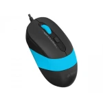 Миша A4Tech Fstyler FM10S 1600dpi Black+Blue, USB, безшумна - Зображення 2