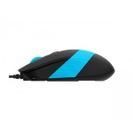 Миша A4Tech Fstyler FM10S 1600dpi Black+Blue, USB, безшумна - Зображення 3