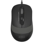 Миша A4Tech Fstyler FM10S 1600dpi Black+Grey, USB, безшумна (FM10S Grey)