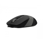 Миша A4Tech Fstyler FM10S 1600dpi Black+Grey, USB, безшумна (FM10S Grey) - Зображення 4