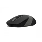 Миша A4Tech Fstyler FM10S 1600dpi Black+Grey, USB, безшумна (FM10S Grey) - Зображення 4