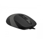 Миша A4Tech Fstyler FM10S 1600dpi Black+Grey, USB, безшумна (FM10S Grey) - Зображення 5