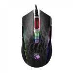 Миша Bloody P93s "Snake", USB, до 8000 dpi, 5 типів RGB-підсвічування, 8 кнопок, металеві ніжки X'Glide, 6 режимів стрільби для лівої кнопки, 1.8 м