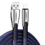 Кабель USB AM - Lightning, 1 м, Blue, ColorWay, 2.4A (CW-CBUL010-BL) - Зображення 2