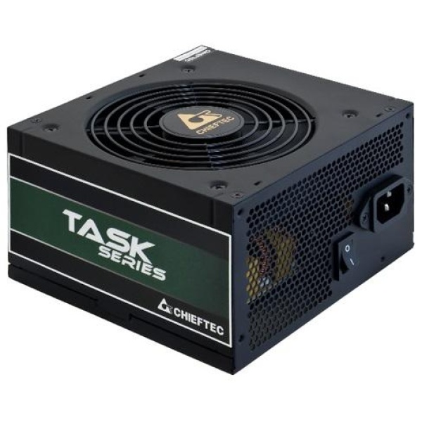 Блок живлення 700 Вт, Chieftec TASK, Black, 80+ Bronze, Active PFC, 120 мм, 3xMolex / 6xSATA / 2x6+2-pin / 1x4+4-pin / 1x20+4-pin, захист AFC/OPP/OTP/OVP/SCP/SIP/UVP, ATX 12V v2.3 (TPS-700S)