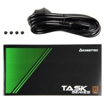 Блок живлення 700 Вт, Chieftec TASK, Black, 80+ Bronze, Active PFC, 120 мм, 3xMolex / 6xSATA / 2x6+2-pin / 1x4+4-pin / 1x20+4-pin, захист AFC/OPP/OTP/OVP/SCP/SIP/UVP, ATX 12V v2.3 (TPS-700S) - Зображення 4
