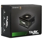 Блок живлення 700 Вт, Chieftec TASK, Black, 80+ Bronze, Active PFC, 120 мм, 3xMolex / 6xSATA / 2x6+2-pin / 1x4+4-pin / 1x20+4-pin, захист AFC/OPP/OTP/OVP/SCP/SIP/UVP, ATX 12V v2.3 (TPS-700S) - Зображення 5
