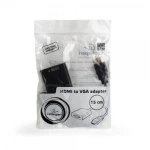 Перехідник HDMI (M) - VGA (F), Cablexpert, Black, 15 см (A-HDMI-VGA-04) - Зображення 2