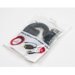 Кабель HDMI (M) - VGA (M), Cablexpert, Black, 1.8 м, аудіокабель для передачі стереозвуку (A-HDMI-VGA-03-6) - Зображення 2