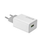 Мережевий зарядний пристрій ColorWay, White, 20 Вт, 1xUSB (QC3.0), Auto ID (CW-CHS014Q-WT) - Зображення 5