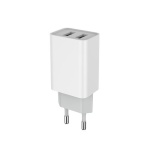 Мережевий зарядний пристрій ColorWay, White, 10 Вт, 2xUSB, Auto ID (CW-CHS015-WT) - Зображення 4
