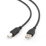 Кабель USB 2.0 AM - USB BM, 1.8 м, Black, Cablexpert (CCP-USB2-AMBM-6)