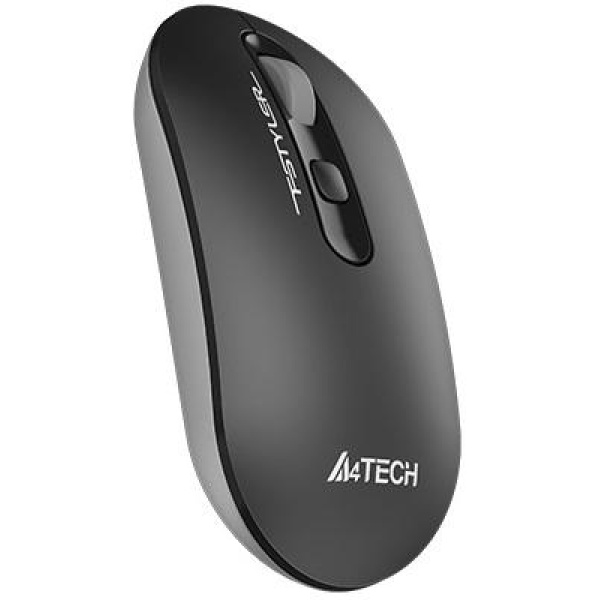 Миша A4Tech Fstyler FG20, Gray, USB, оптична, бездротова, 1000/1600/2000 dpi, 4 кнопки, 2xAAA