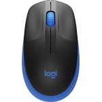 Миша Logitech M190, Blue/Black, USB, бездротова, оптична, 1000 dpi, 3 кнопки, 1xAA (910-005907)