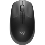 Миша Logitech M190, Dark Grey/Black, USB, бездротова, оптична, 1000 dpi, 3 кнопки, 1xAA (910-005905)